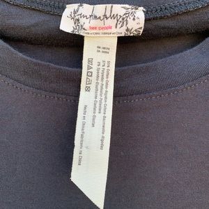 Free People Body suit Tee
